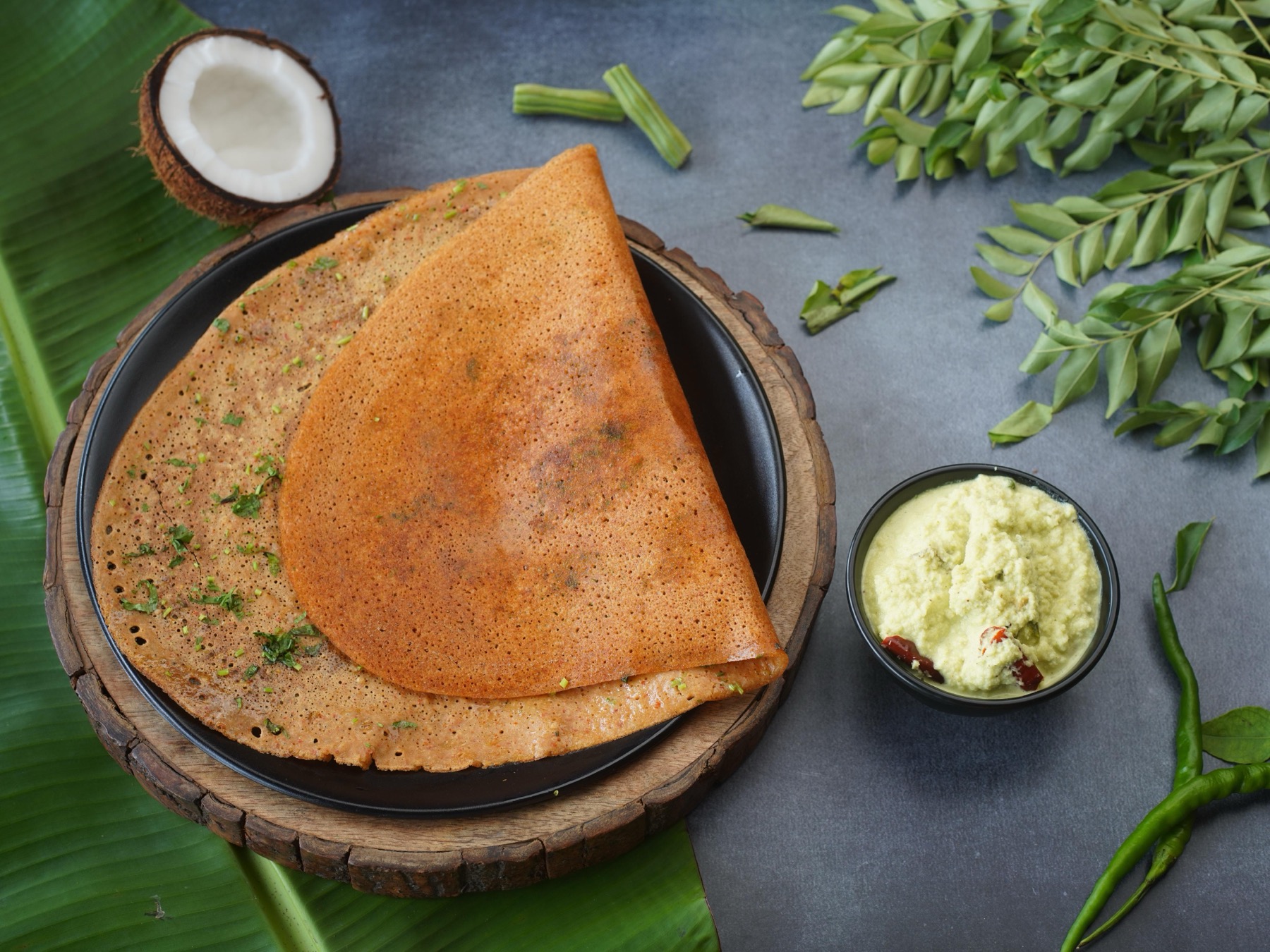 Steaming hot South Indian cuisine